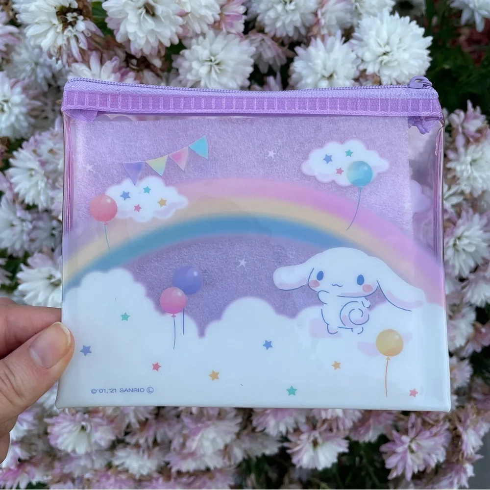 Sanrio Cinnamoroll Purple Mini Zipper Bag